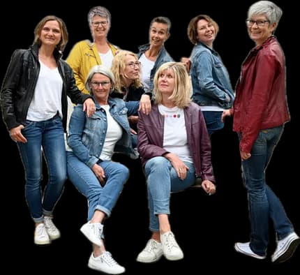 Gruppenbild Darstellerinnen